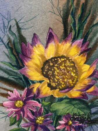Expression fleurie, miniature